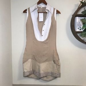 Anne Turtaut romper sleeveless size XS